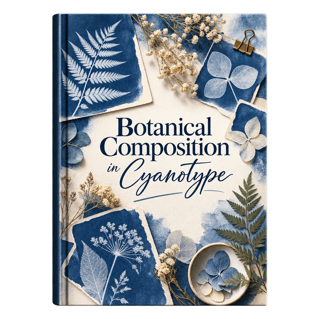 Botanical Composition in Cyanotype ebook cover